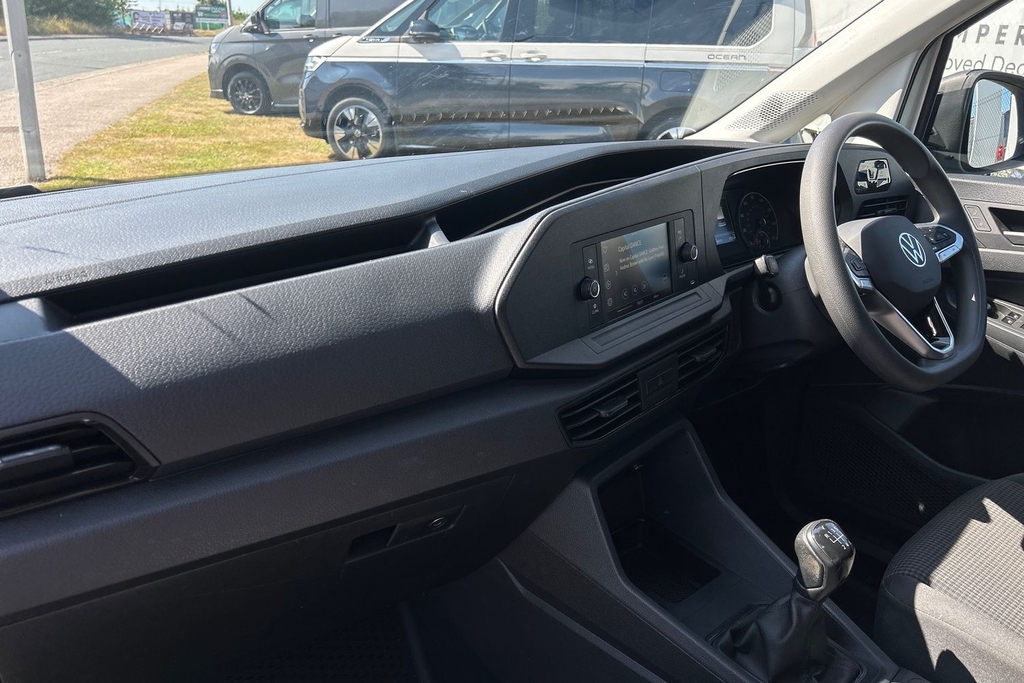 Volkswagen Caddy 2.0 Tdi 102Ps Commerce Van White #2