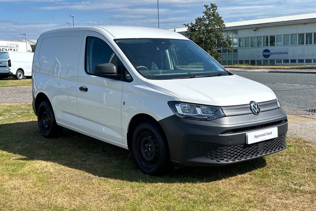 Volkswagen Caddy 2.0 Tdi 102Ps Commerce Van White