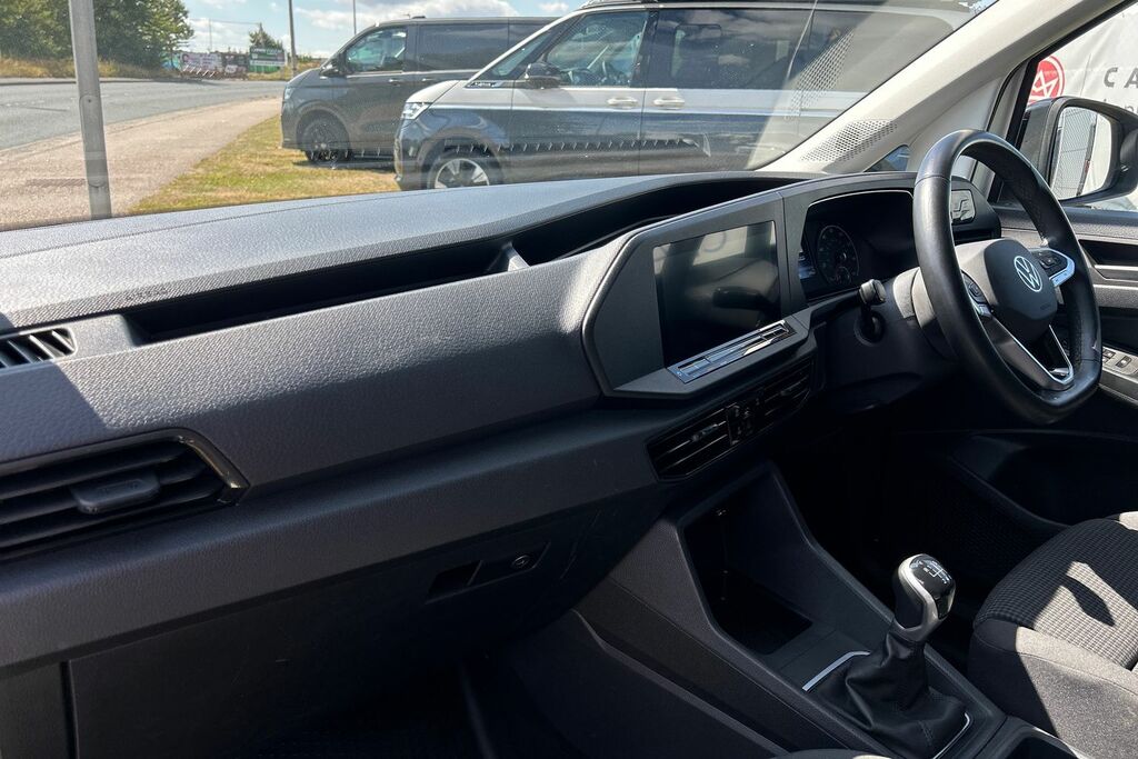 Volkswagen Caddy 2.0 Tdi 102Ps Commerce Pro Van White #2