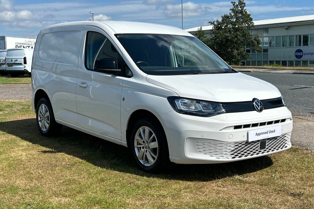 Volkswagen Caddy 2.0 Tdi 102Ps Commerce Pro Van White