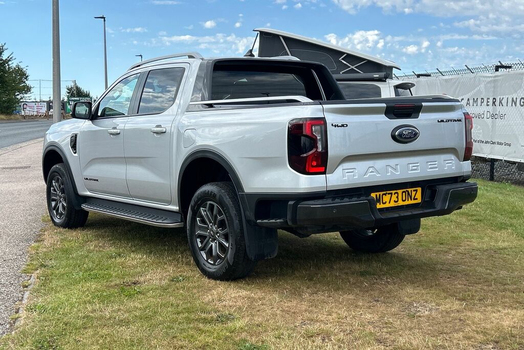 Ford Ranger Pick Up Double Cab Wildtrak 2.0 Ecoblue 205 Silver #3