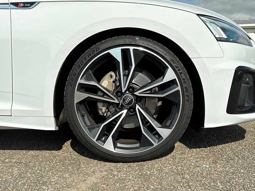 Audi A5 Black Edition 40 Tdi Quattro 204 Ps S Tronic White #5