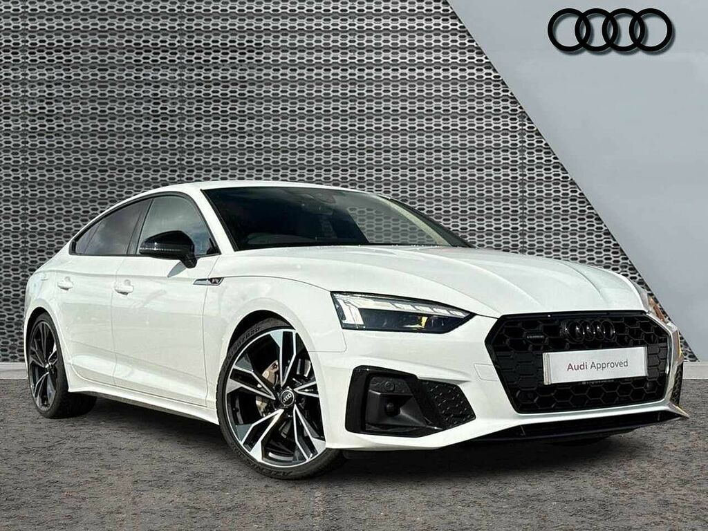 Audi A5 Black Edition 40 Tdi Quattro 204 Ps S Tronic White