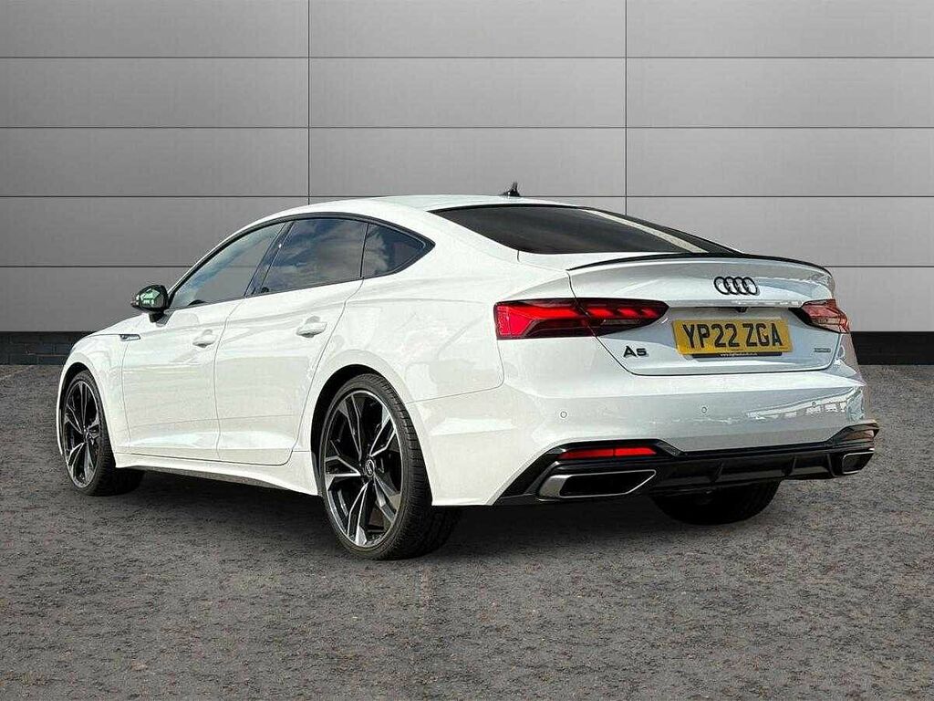 Audi A5 Black Edition 40 Tdi Quattro 204 Ps S Tronic White #3
