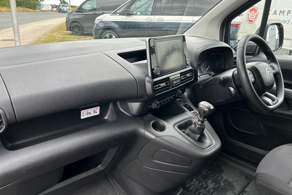 Citroen Berlingo 1.5 Bhdi 850Kg Crew Van Enterprise 100Ps Ss White #2