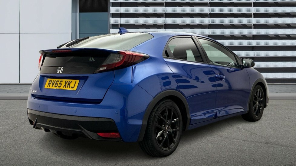 Honda Civic 1.8 I-vtec Sport Euro 6 Ss Blue #2