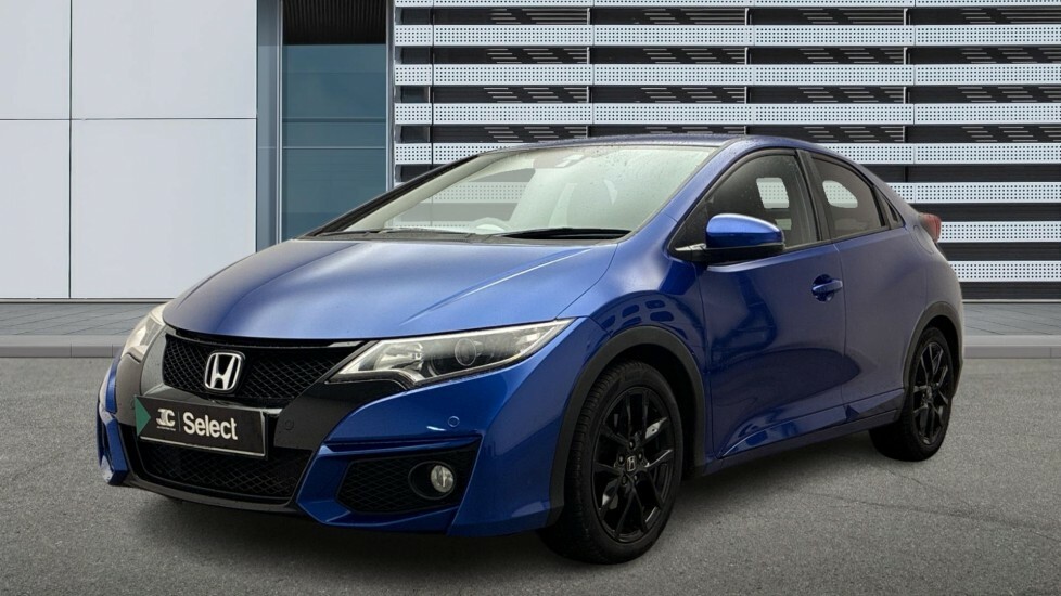 Honda Civic 1.8 I-vtec Sport Euro 6 Ss Blue #3