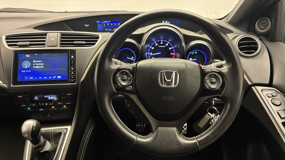 Honda Civic 1.8 I-vtec S Euro 6 Ss White #8