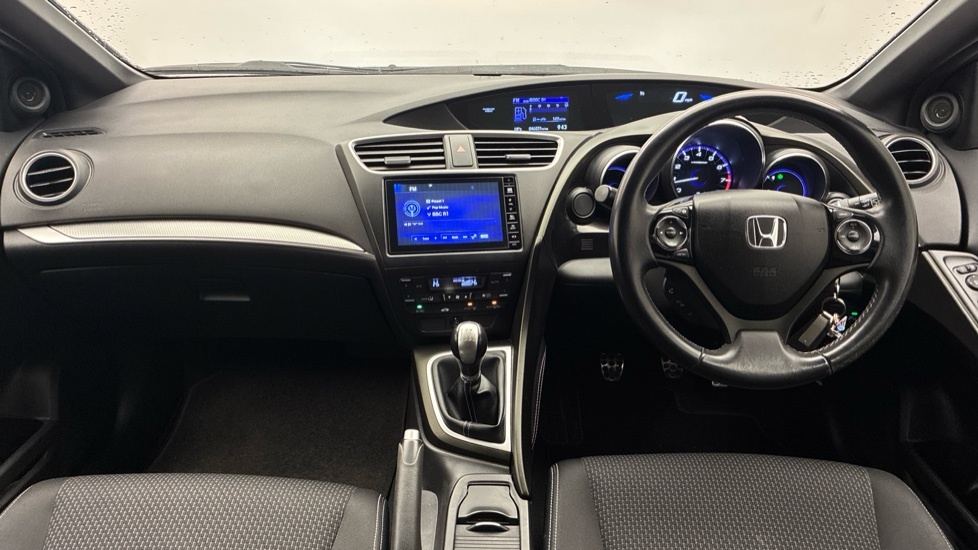 Honda Civic 1.8 I-vtec Sport Euro 6 Ss Blue #5