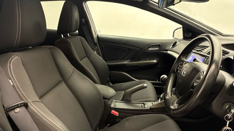 Honda Civic 1.8 I-vtec S Euro 6 Ss White #11