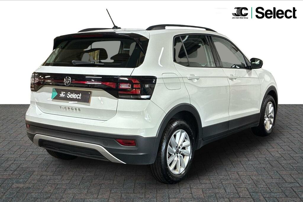 Volkswagen T-Cross 1.0 Tsi Se Edition Euro 6 Ss White #2