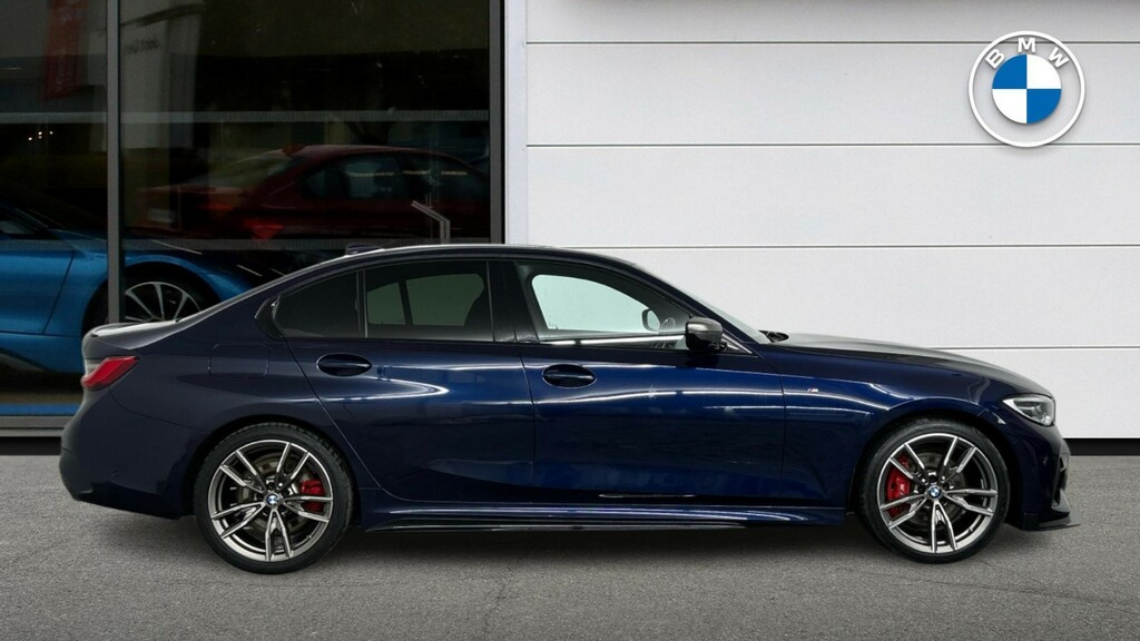 BMW 3 Series M340d Xdrive Saloon ML71BGX Blue #6