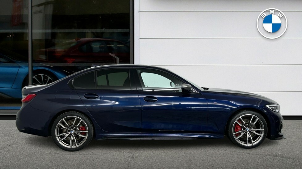BMW 3 Series M340d Xdrive Saloon ML71BGX Blue #5