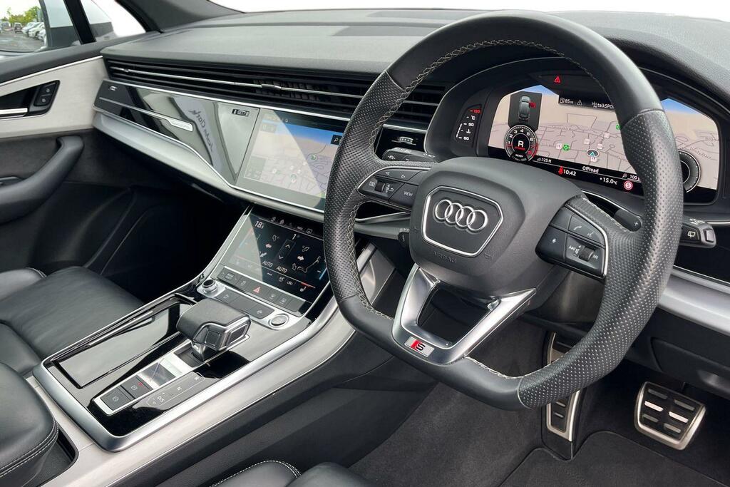 Audi Q7 55 Tfsi Quattro S Line Tiptronic White #6