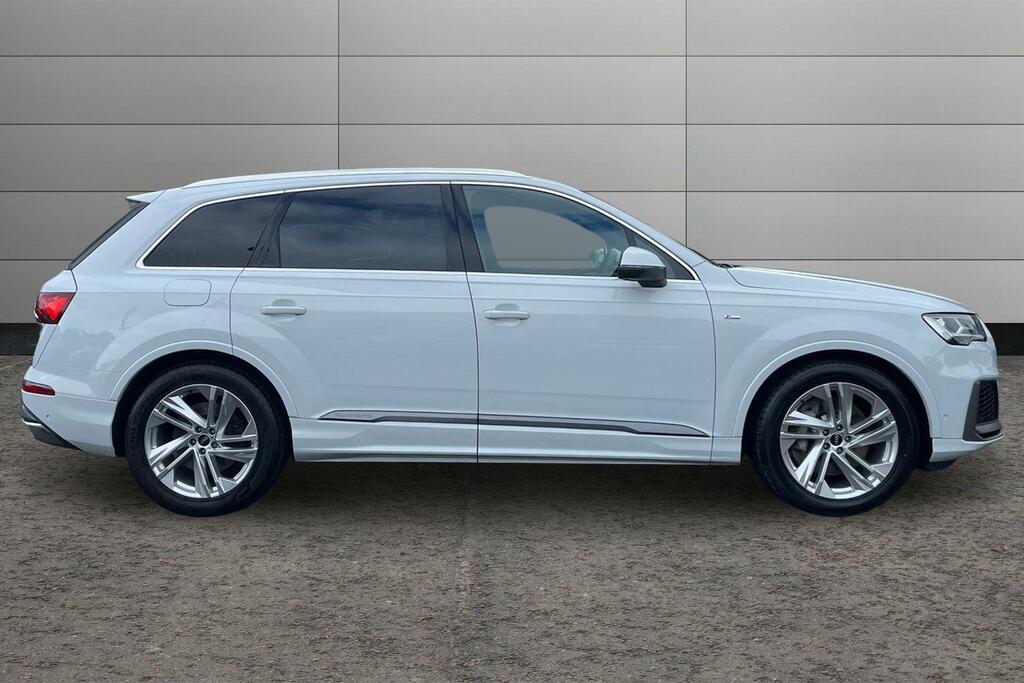 Audi Q7 55 Tfsi Quattro S Line Tiptronic White #4