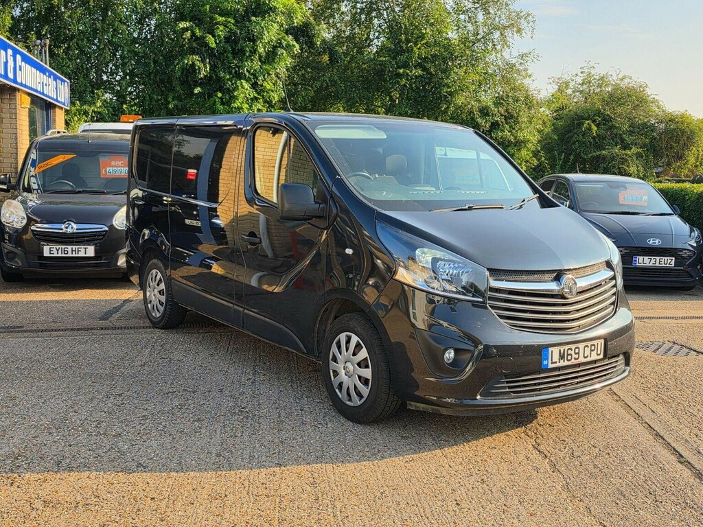 Vauxhall Vivaro 1.6 Cdti 2700 Biturbo Ecotec Sportive L1 H1 Euro 6 Black #3