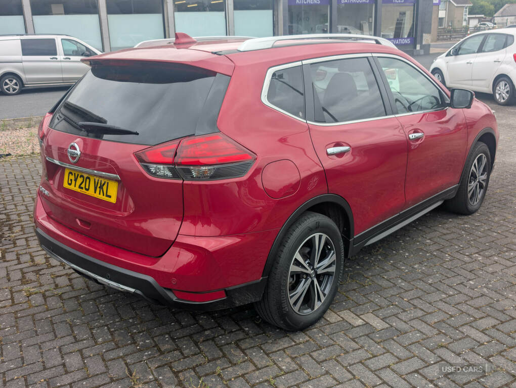 Nissan X-Trail 1.7 Dci N-connecta 7 Seat GY20VKL Red #4