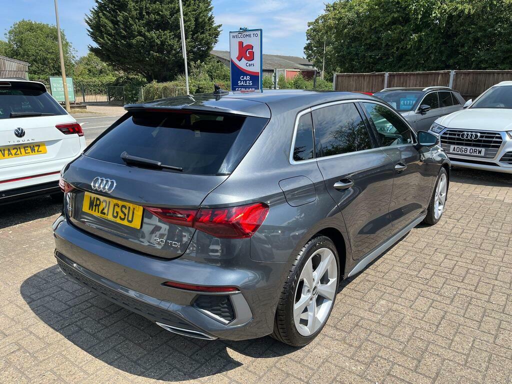 Audi A3 2.0 Tdi 30 S Line Sportback WR21GSU Grey #2