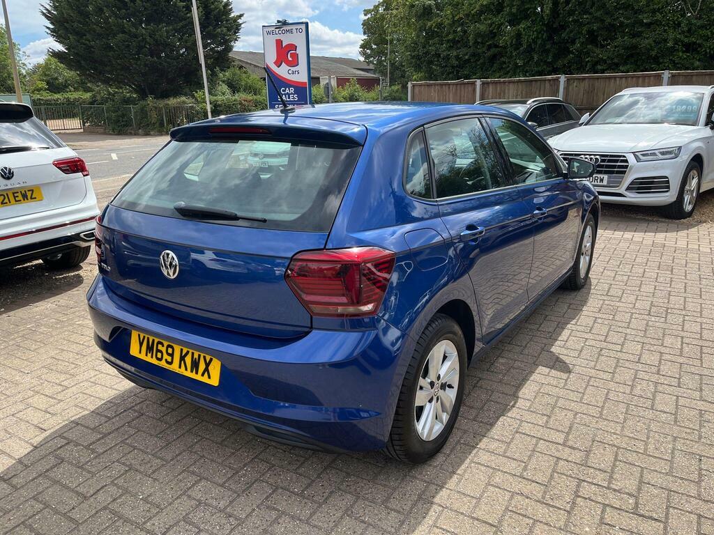 Volkswagen Polo 1.0 Tsi Se Dsg Euro 6 S S YM69KWX Blue #2