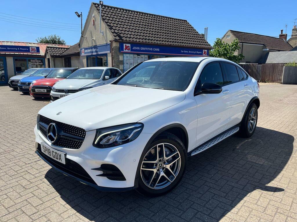 Mercedes-Benz GLC Class 2.1 Glc250d Amg Line Premium Coupe G-tronic 4Mat White