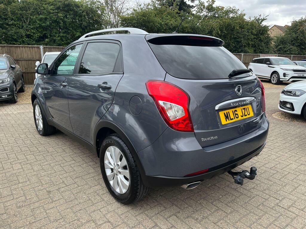 SsangYong Korando Suv White #18