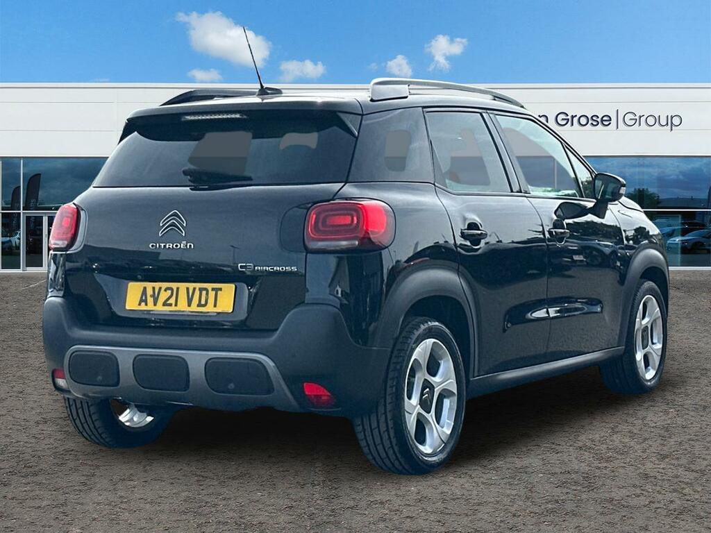 Citroen C3 Aircross 1.2 Puretech 110 Shine Plus Hatchback AV21VDT Black #3