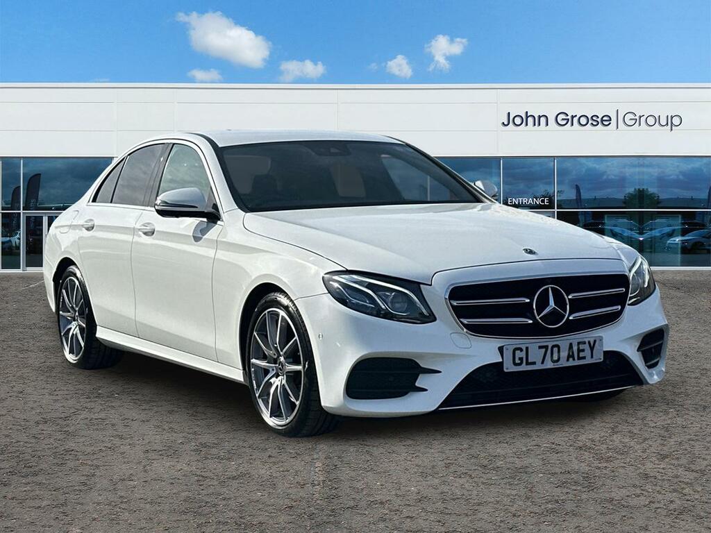Mercedes-Benz E Class E220d Amg Line Edition Premium 9G-tronic Saloo White