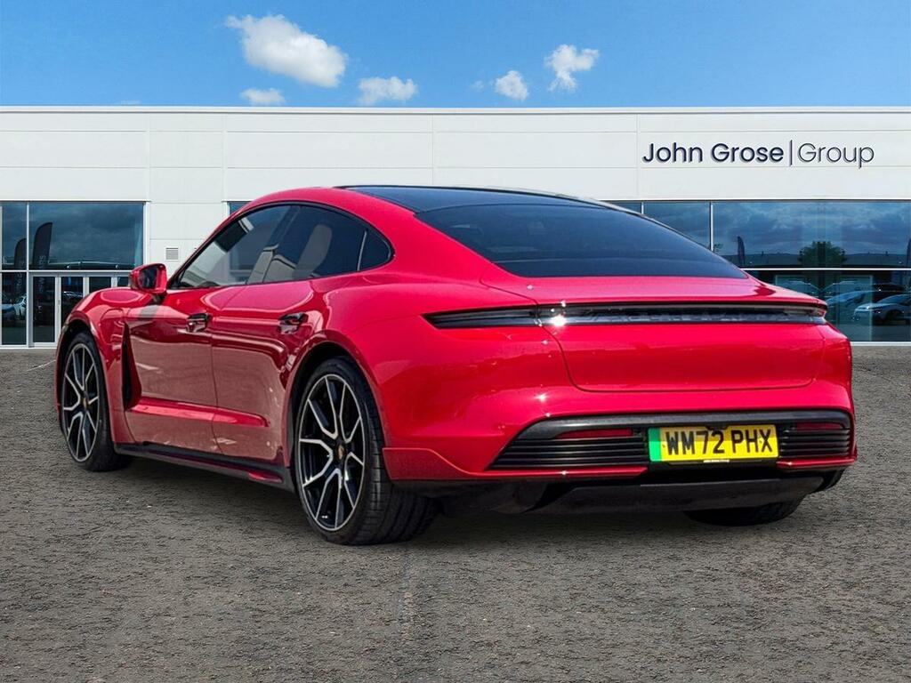 Porsche Taycan 350Kw 93Kwh Rwd Saloon WM72PHX Red #5