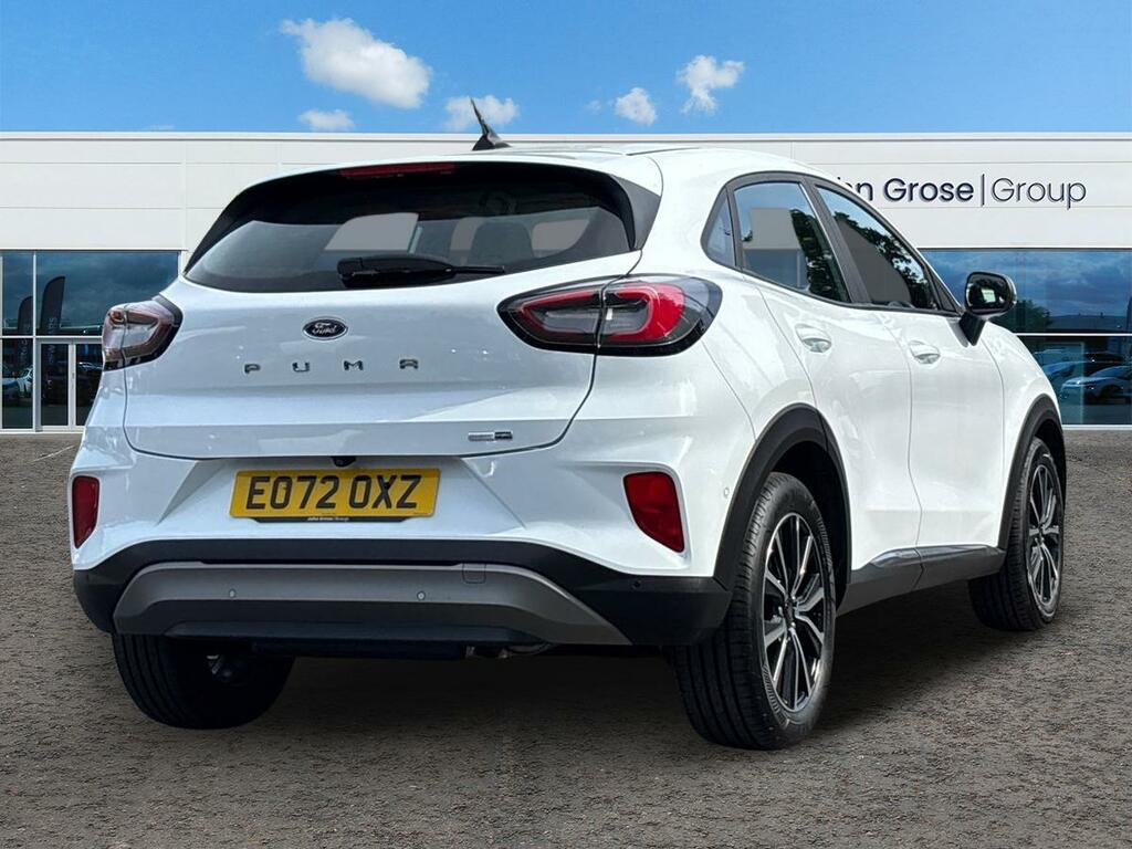Ford Puma 1.0 Ecoboost Hybrid Mhev 155 Titanium Hatchbac EO72OXZ White #3