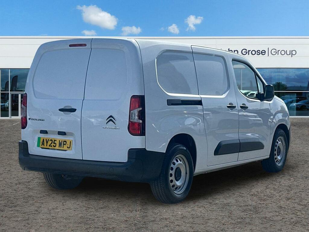 Citroen e-Berlingo 750 100Kw 50Kwh Enterprise Edition Panel Van White #3