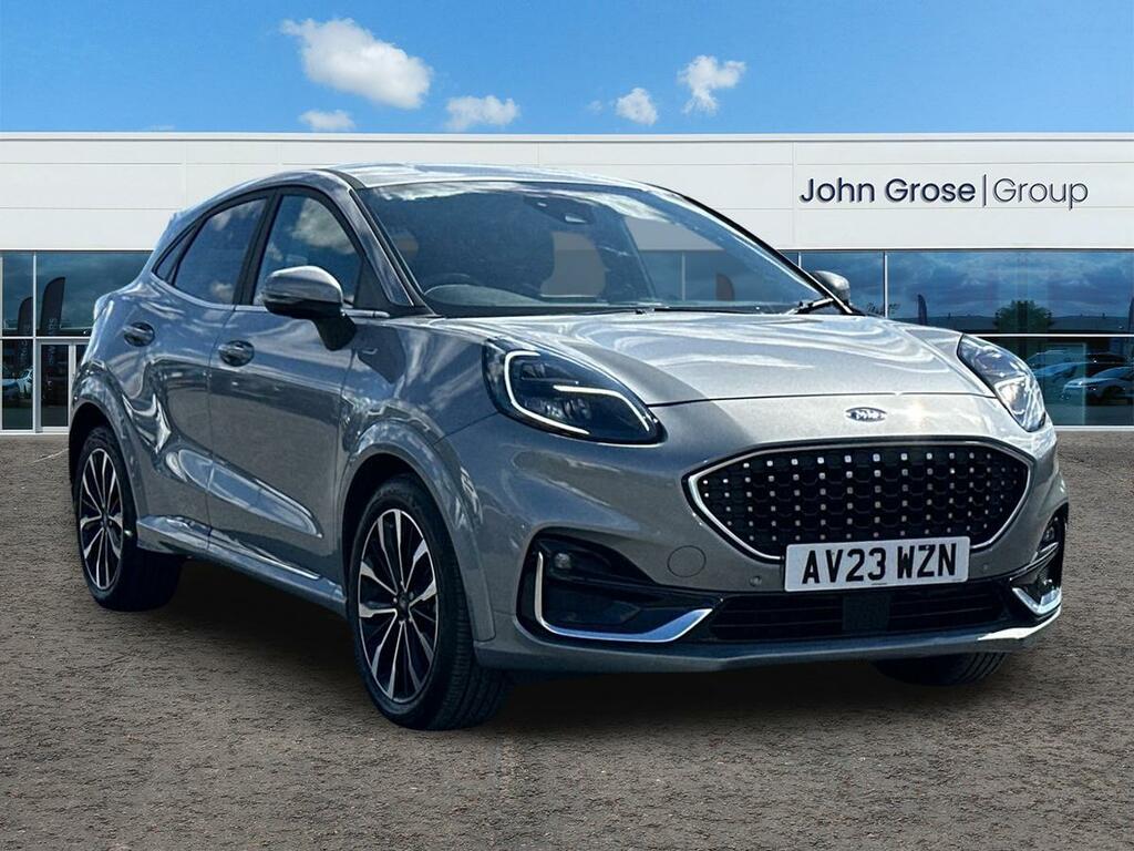 Ford Puma 1.0 Ecoboost Hybr Mhev 155 St-line Vignale Dct Silver