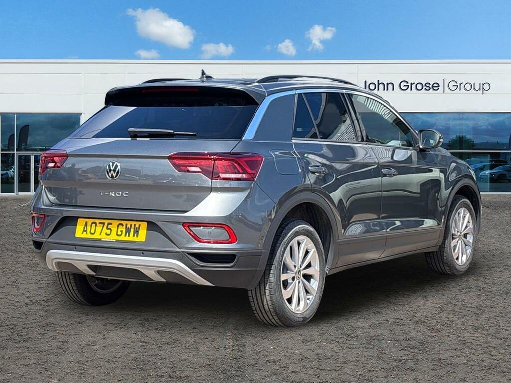 Volkswagen T-Roc 1.5 Tsi Match Hatchback AO75GWW Grey #3