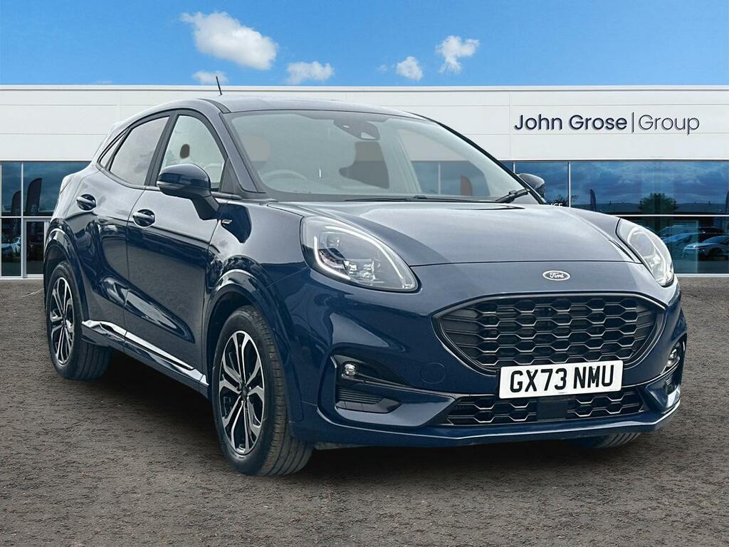 Ford Puma 1.0 Ecoboost Hybrid Mhev St-line Hatchback Blue