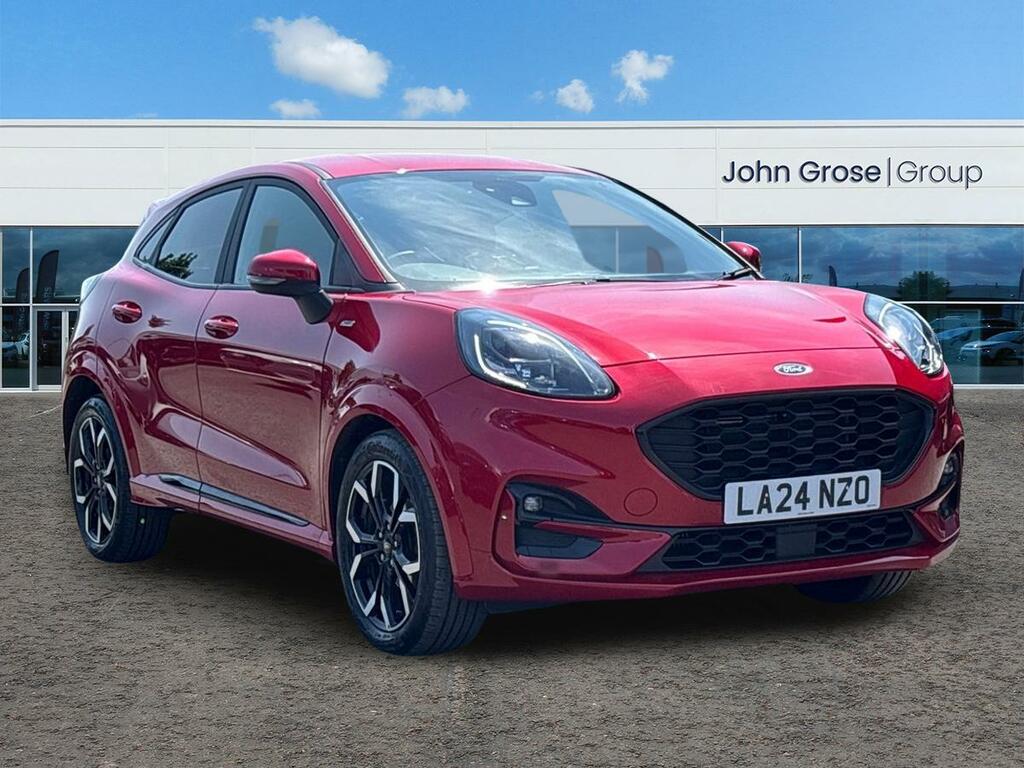 Ford Puma 1.0 Ecoboost Hybrid Mhev St-line X Hatchback Red