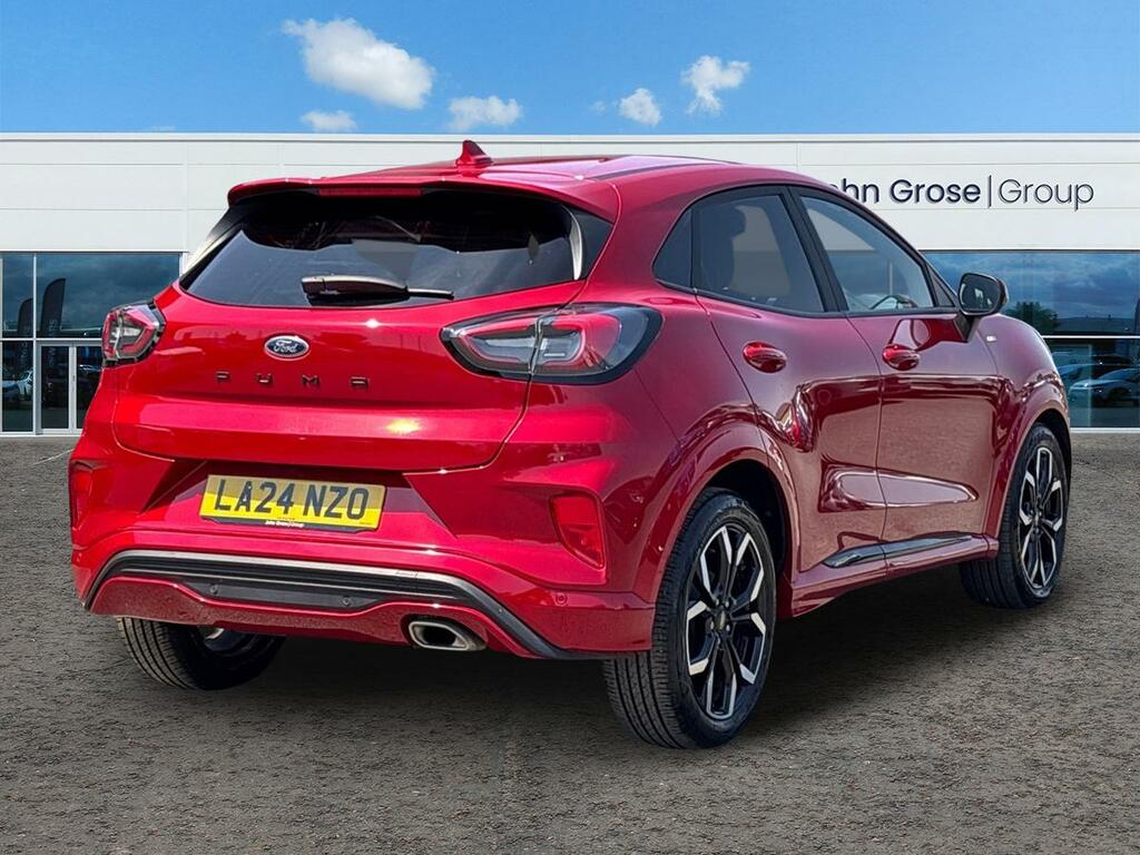 Ford Puma 1.0 Ecoboost Hybrid Mhev St-line X Hatchback LA24NZO Red #3