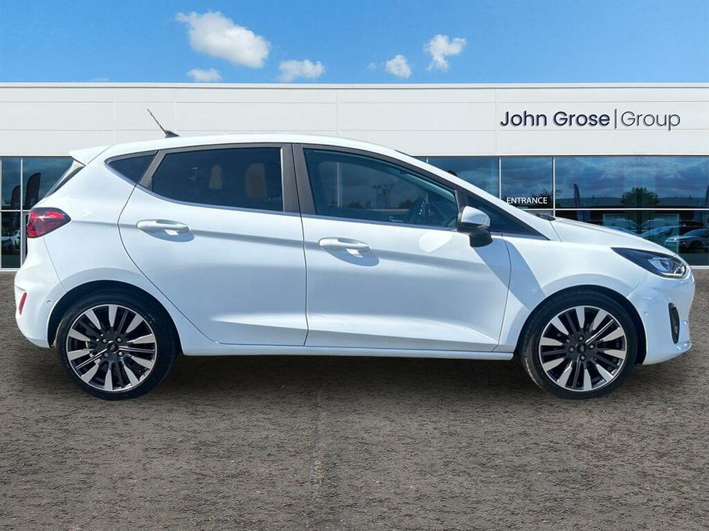 Ford Fiesta 1.0 Ecoboost Hbd Mhev 125 Titanium Vignal EU22MVC White #2