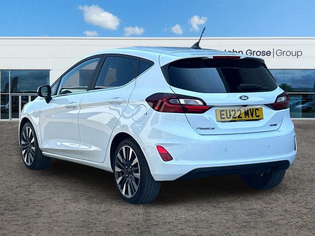 Ford Fiesta 1.0 Ecoboost Hbd Mhev 125 Titanium Vignal EU22MVC White #5