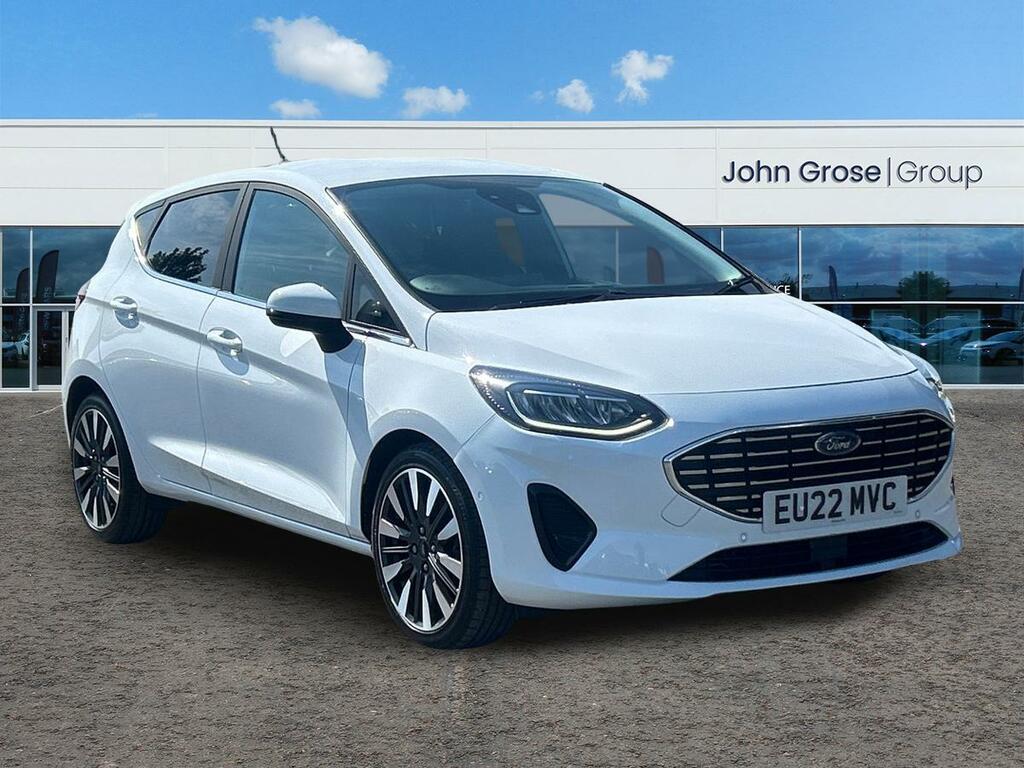 Ford Fiesta 1.0 Ecoboost Hbd Mhev 125 Titanium Vignal White