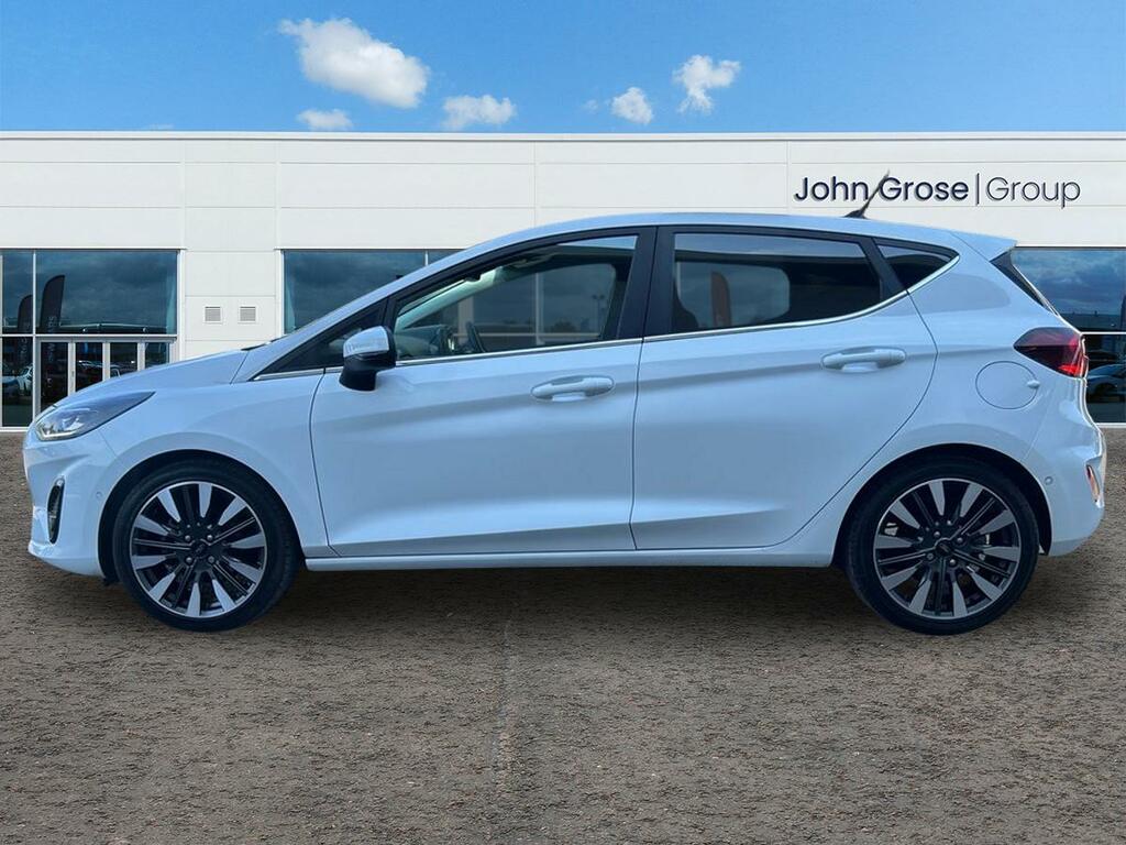 Ford Fiesta 1.0 Ecoboost Hbd Mhev 125 Titanium Vignal EU22MVC White #6