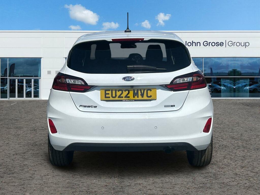 Ford Fiesta 1.0 Ecoboost Hbd Mhev 125 Titanium Vignal EU22MVC White #4