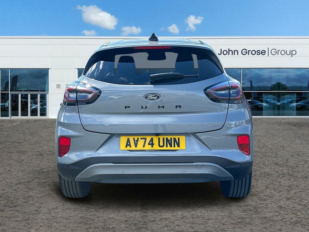 Ford Puma 1.0 Ecoboost Hybrid Mhev Titanium Hatchback AV74UNN Silver #4