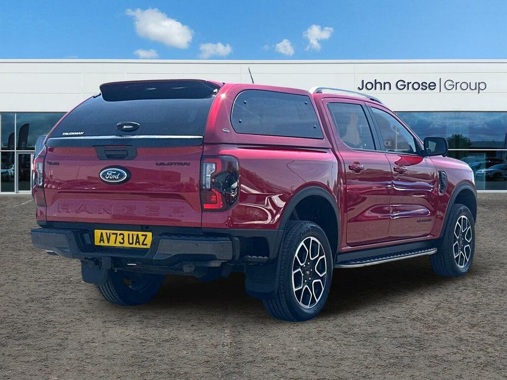 Ford Ranger Pick Up Dcab Wildtrak 3.0 Ecoblue V6 240 Dou AV73UAZ Red #3