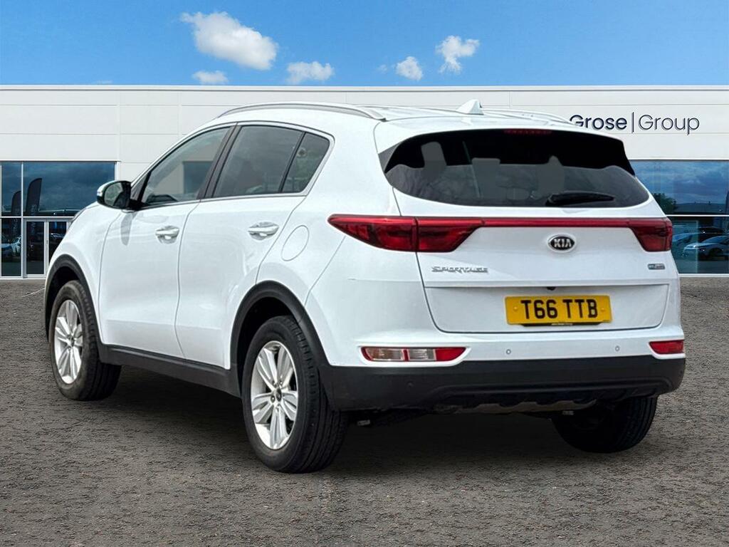 Kia Sportage 1.7 Crdi Isg 2 Estate White #5