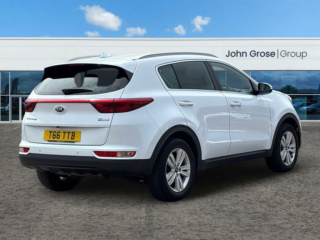 Kia Sportage 1.7 Crdi Isg 2 Estate White #3