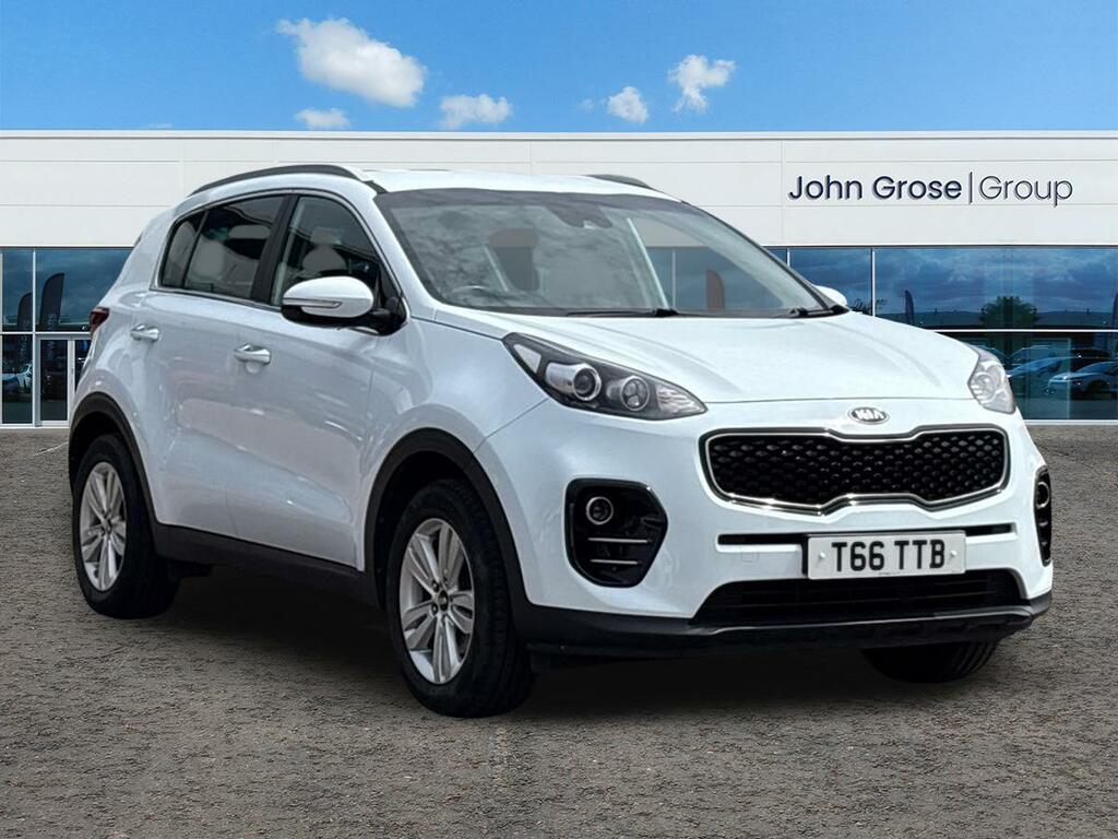 Kia Sportage 1.7 Crdi Isg 2 Estate White