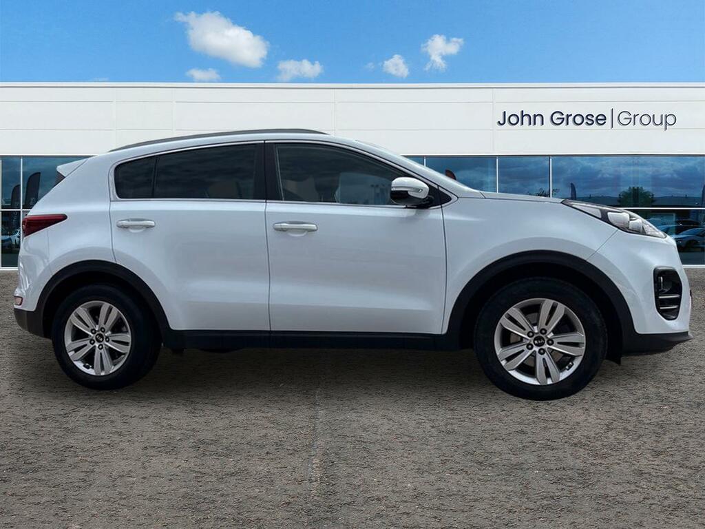 Kia Sportage 1.7 Crdi Isg 2 Estate White #2