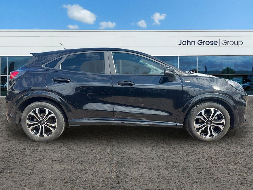 Ford Puma 1.0 Ecoboost Hybrid Mhev St-line Hatchback AO22YTA Black #2