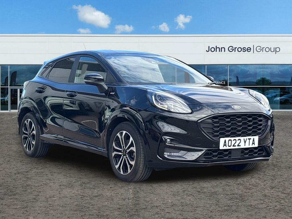 Ford Puma 1.0 Ecoboost Hybrid Mhev St-line Hatchback Black