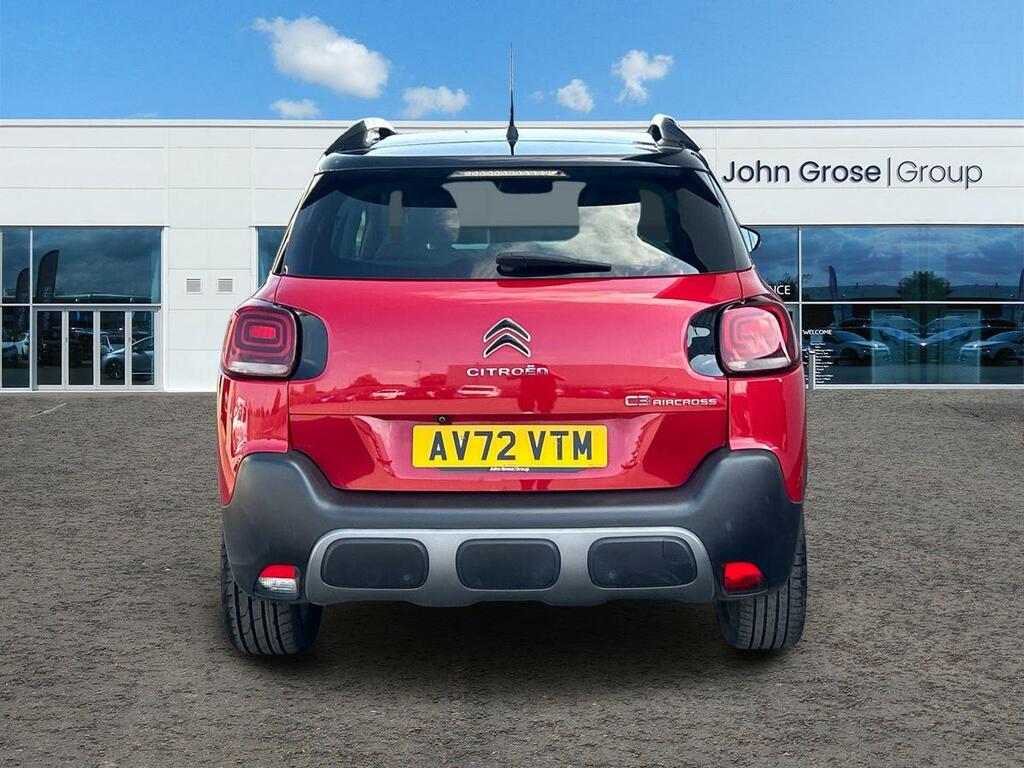 Citroen C3 Aircross 1.2 Puretech 110 Shine Plus Hatchback AV72VTM Red #4