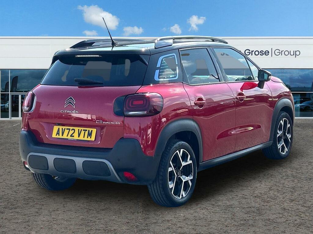 Citroen C3 Aircross 1.2 Puretech 110 Shine Plus Hatchback AV72VTM Red #3
